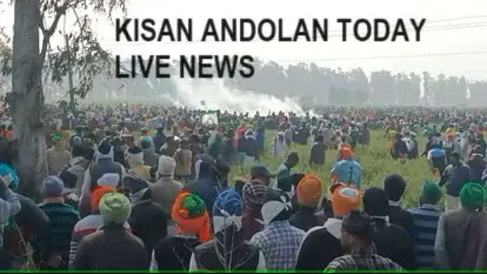 FARMERS PROTEST LIVE NEWS TODAY, KISAN ANDOLAN TODAY NEWS LIVE, FARMERS PROTEST, HARYANA ,PUNJAB, SHAMBHU BORDER, 