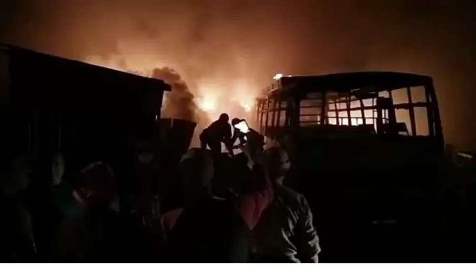 haryana ,nuh ,bus fire , fire in bus , 8 dead ,Nuh Bus News , Nuh News ,taavdu , Nuh bus fire,  Bus caught fire,  8 devotees burnt alive,  24 injured,  Faridabad News,  Faridabad Latest News,बस में आग लगी, 8 श्रद्धालु जिंदा जले, फरीदाबाद न्यूज, फरीदाबाद लेटेस्ट न्यूज, Bus fire in Nuh,Hindi News, News in Hindi , haryana news , 