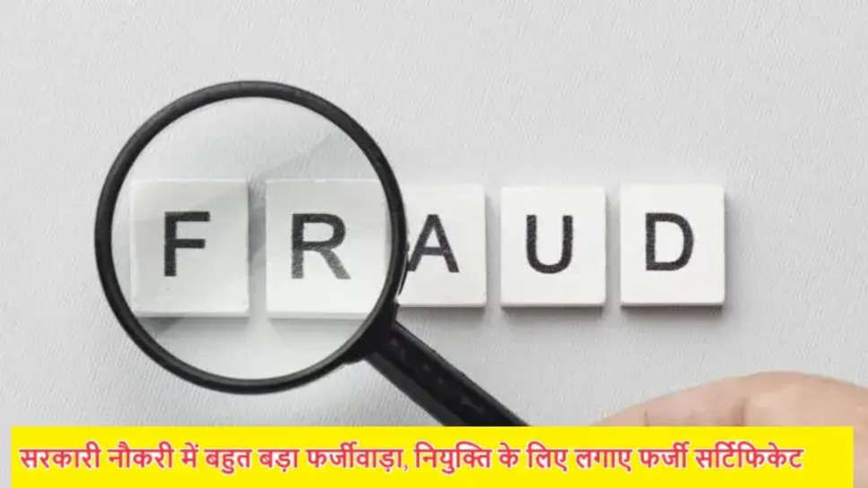 haryana news - fraud in government jobs 