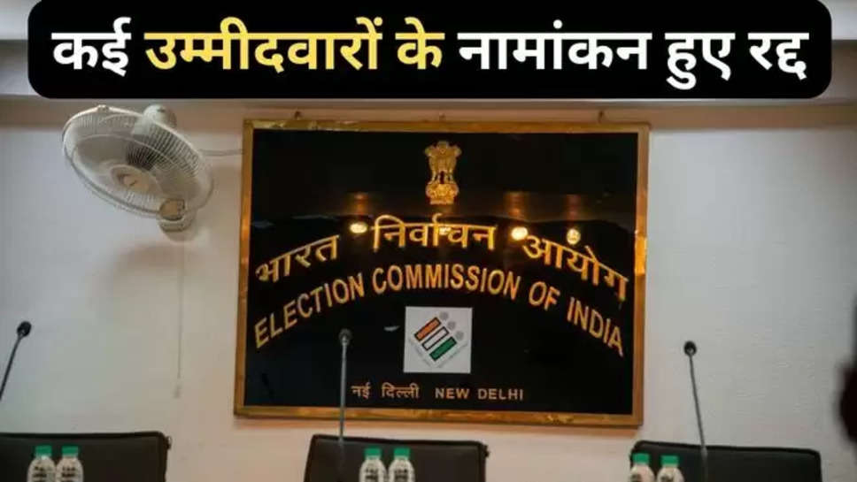 haryana , haryana news ,nominations ,nominations cancelled ,haryana breaking news ,haryana Latest news ,election commission , lok sabha election 2024 ,election news today ,हरियाणा में कितने नामांकन हुए रद्द, हरियाणा की ताज़ा खबर , hariyana news headlines today ,top haryana news Today ,election commission news today ,election symbol ,