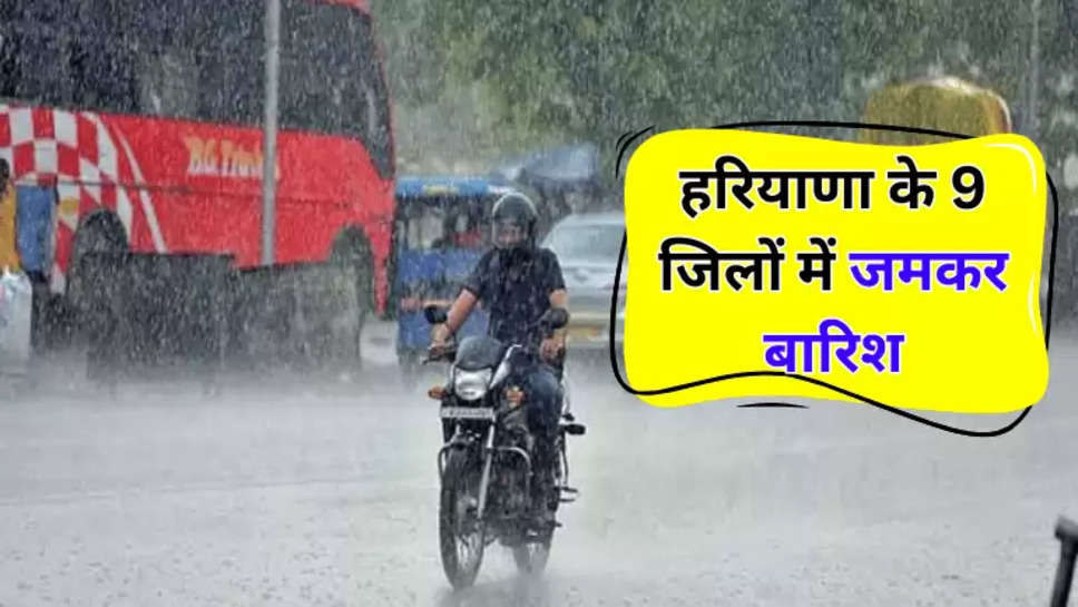 Haryana Rain Aler