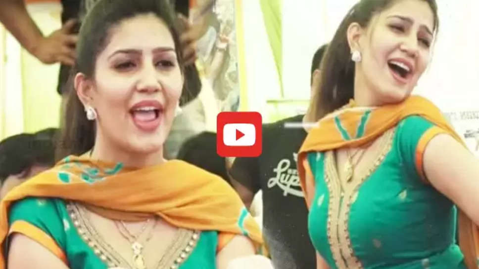 sapna dance video