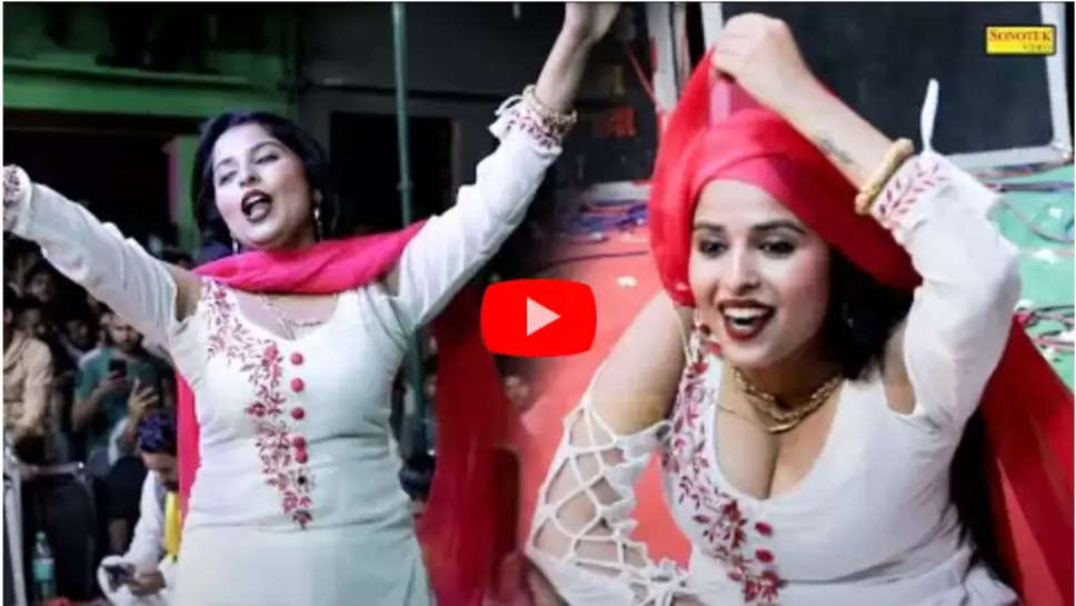 Muskaan Baby did a waist-breaking dance on Sapna Choudhary