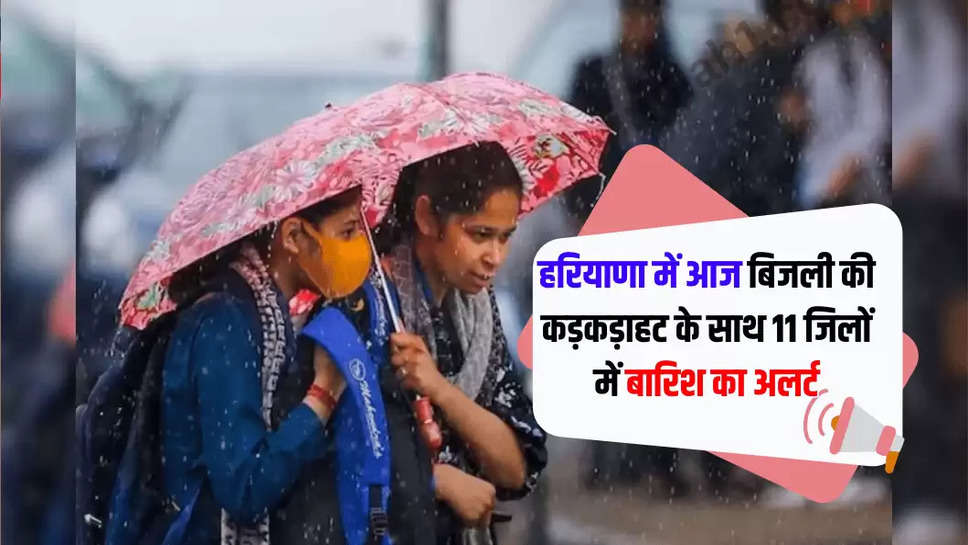 haryana weather alert 