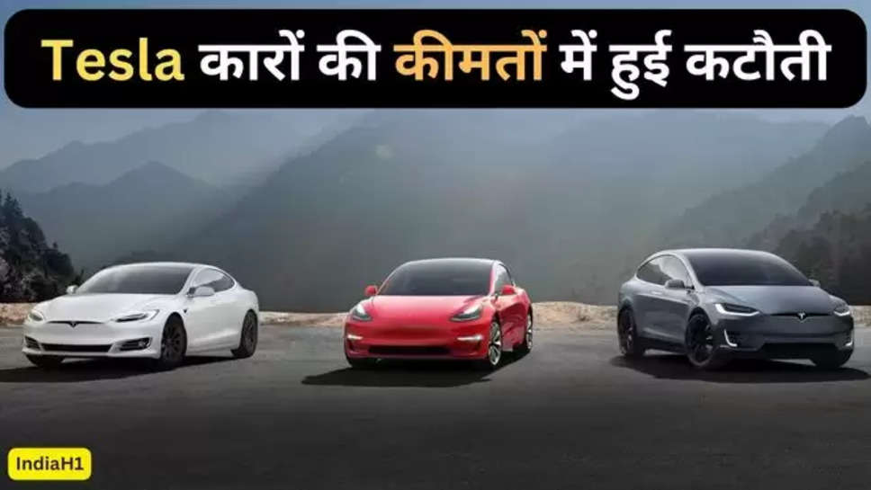 elon musk , tesla cars , tesla cars price , tesla cars price in india , tesla india , tesla news , elon musk news , हिंदी न्यूज़ , elon musk india tour , elon musk in india , tesla in India , tesla cars model , tesla cars price reduced , tesla cars news , tesla cars features , tesla cars news updates , tesla updates ,टेस्ला कारों की कीमतों में हुई कटौती , 