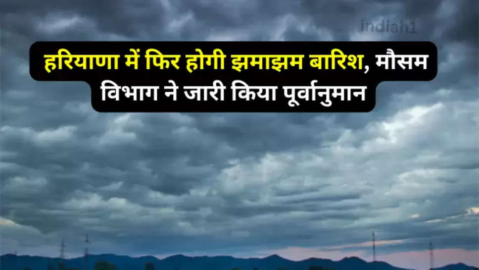 Haryana Weather Update