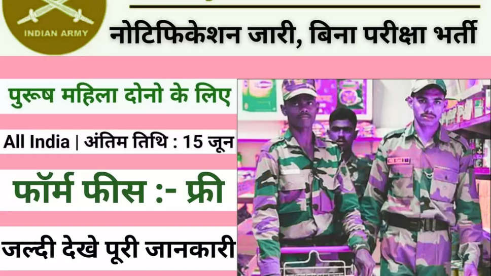 Army canteen Bharti