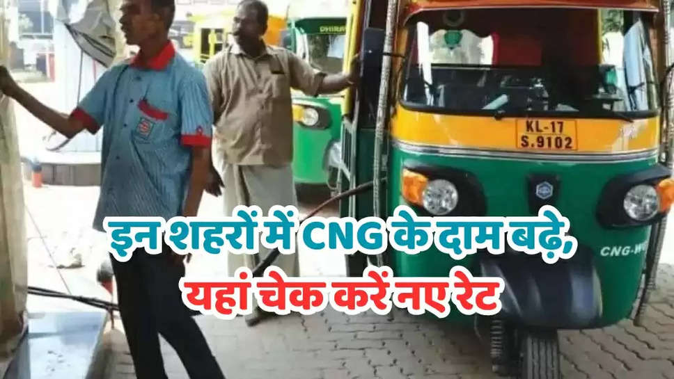 इन शहरों में CNG के दाम बढ़े, यहां चेक करें नए रेट