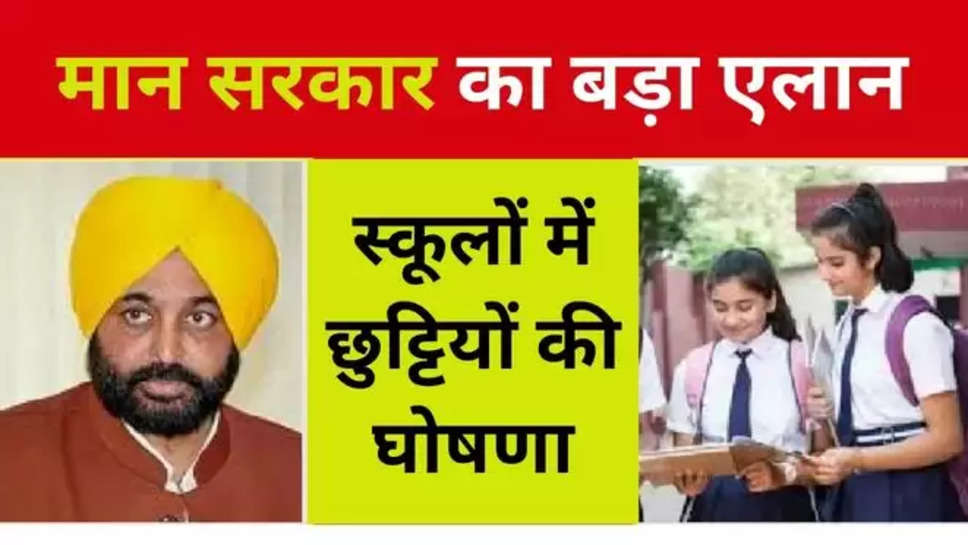 punjab ,summer holidays ,punjab school holidays ,punjab summer holidays ,punjab school summer holidays ,punjab government holidays ,पंजाब में सरकारी छुट्टियां, punjab news ,punjab holidays ,school holidays ,punjab men garmiyon ki chuttiyan ,punjab school summer vacations ,punjab government , हिंदी न्यूज़,latest news punjab ,breaking news punjab ,punjab latest news ,latest news today ,