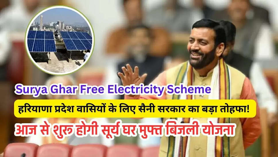 Surya Ghar Free Electricity Scheme