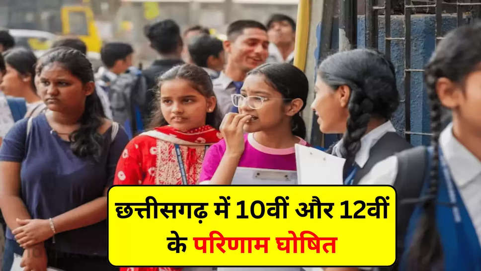 Chhattisgarh Board 10th, 12th 2024 Result Out