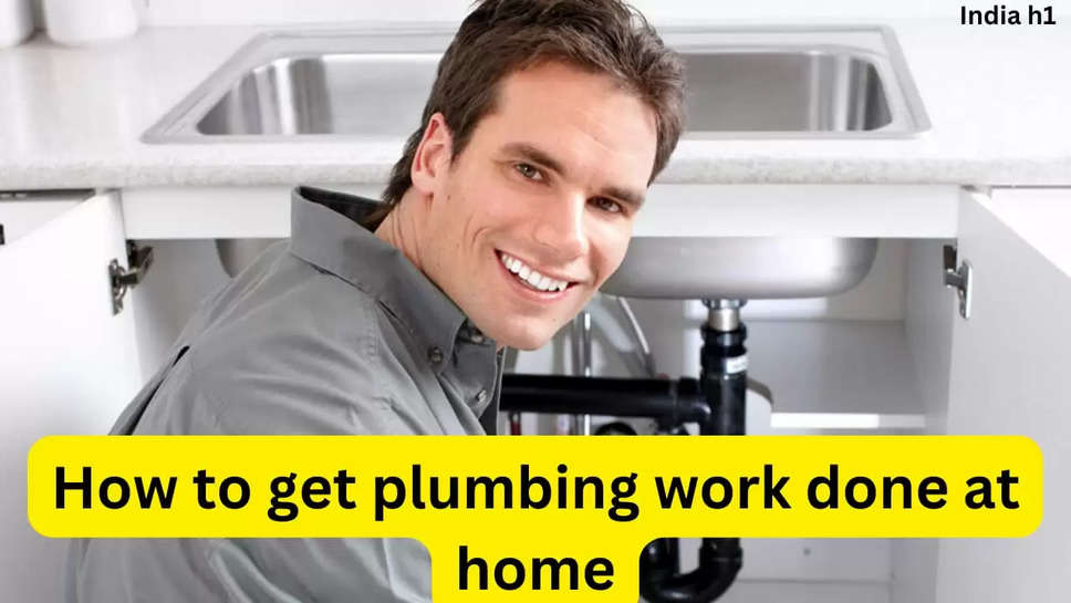 Plumbing work