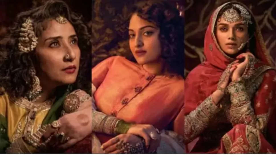 Manisha Koirala, Sonakshi Sinha, Sanjay Leela Bhansali , heeramandi ,heeramandi web series , heeramandi news ,heeramandi latest News , हीरामंडी , heeramandi story ,heeramandi collection , heeramandi wiki , हिंदी न्यूज़, मनोरंजन , 