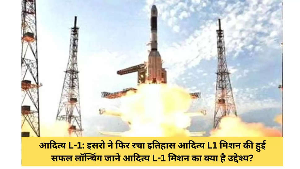 आदित्य L-1: इसरो ने फिर रचा इतिहास आदित्य L1 मिशन की हुई सफल लॉन्चिंग जाने आदित्य L-1 मिशन का क्या है उद्देश्य?