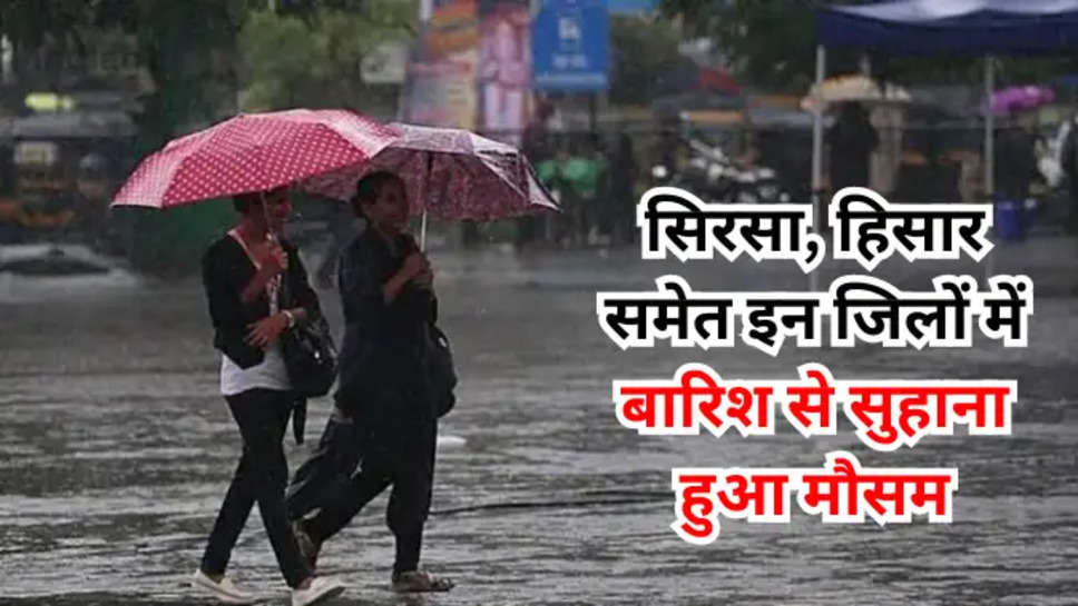 haryana rain alert 