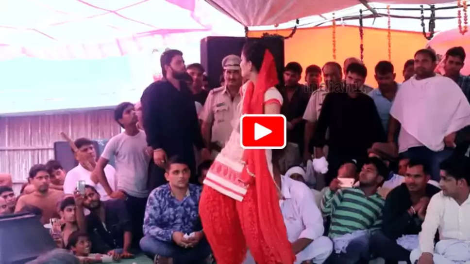 Crowd of lakhs, 6 year old song Sapna Choudhary did such a dance with her feet