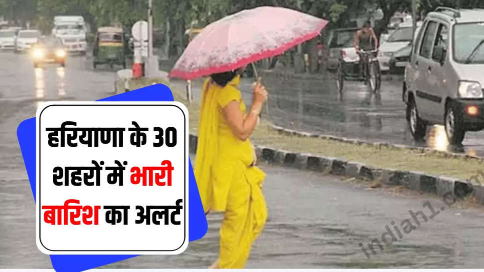 haryana weather alert