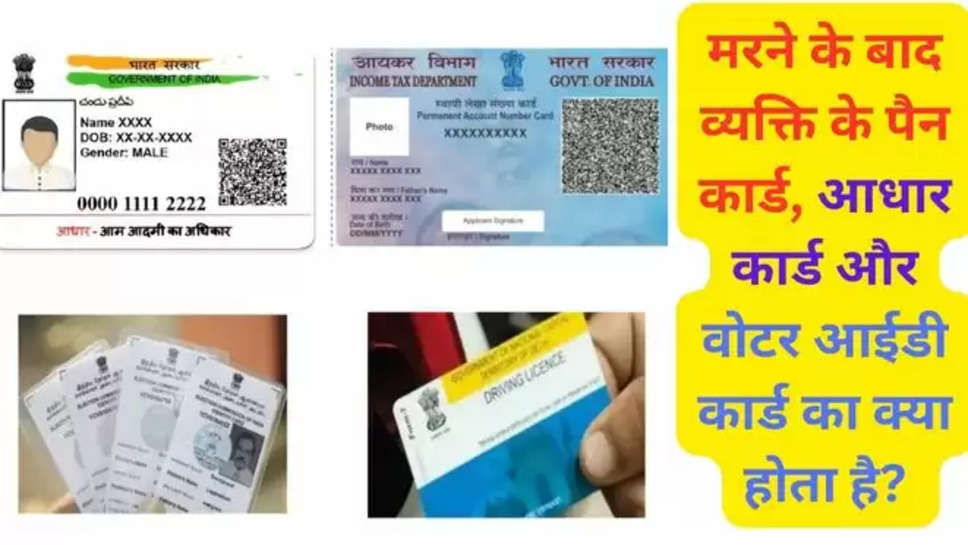 How to get aadhar card of dead person, aadhar card death certificate, how to cancel pan card after death online, how to get pan card of deceased person, how to surrender aadhar card after death, letter format for surrender of pan card after deat, what to do with aadhar card after death, cancellation of pan card due to death, utility news, utility news in hindi , मरने के बाद आधार कार्ड का क्या होगा, मरने के बाद पैन कार्ड का क्या होता है, important news , important information , जरुरी सुचना , जरुरी सुचना जनहित में जारी , हिंदी न्यूज़, 